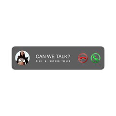 Can We Talk?